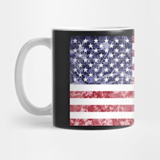 Distressed American Flag Mug